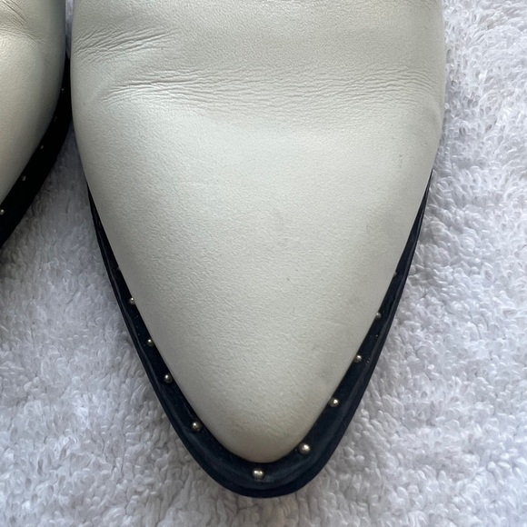 Treasure & Bond Keaton white leather mule slide loafer shoe. Women’s 7 - Picture 7 of 12